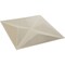 Ekena Millwork 19 5/8in. W x 19 5/8in. H Haven EnduraWall Decorative 3D Wall Panel Covers 2.67 Sq. Ft. WP20X20HVEPE - alternate 4